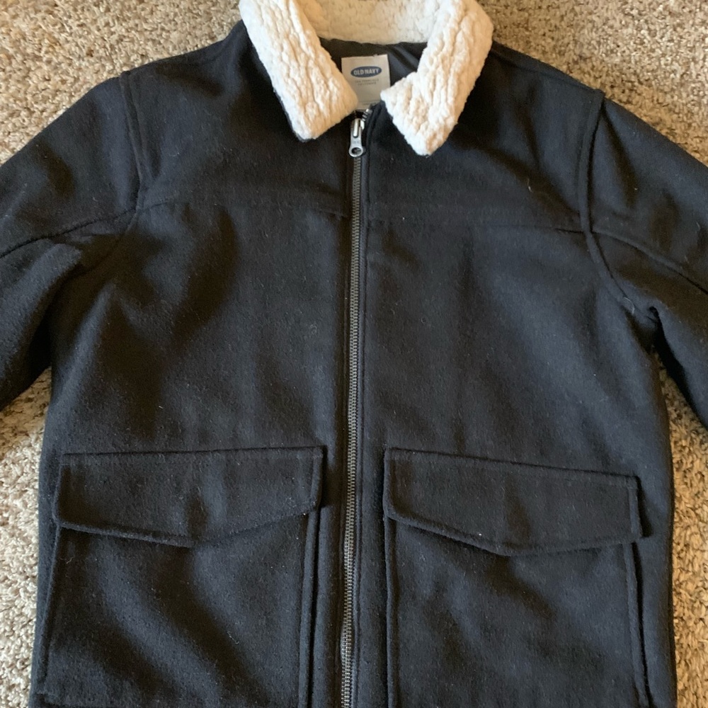 Boys Old Navy Black Jacket - Picture 2 of 4